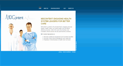 Desktop Screenshot of mdcontent.com